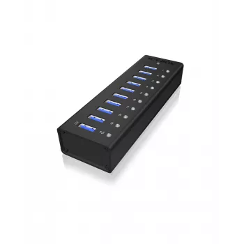 ICY BOX IB-AC6110 USB 3.2 Gen 1 (3.1 Gen 1) Type-B 5000 Mbit/s nero