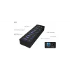 ICY BOX IB-AC6110 USB 3.2 Gen 1 (3.1 Gen 1) Type-B 5000 Mbit/s nero