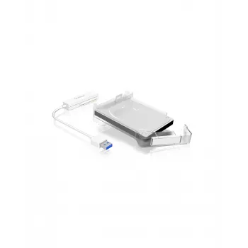 ICY BOX IB-AC703-U3 case HDD/SSD bianco 2,5