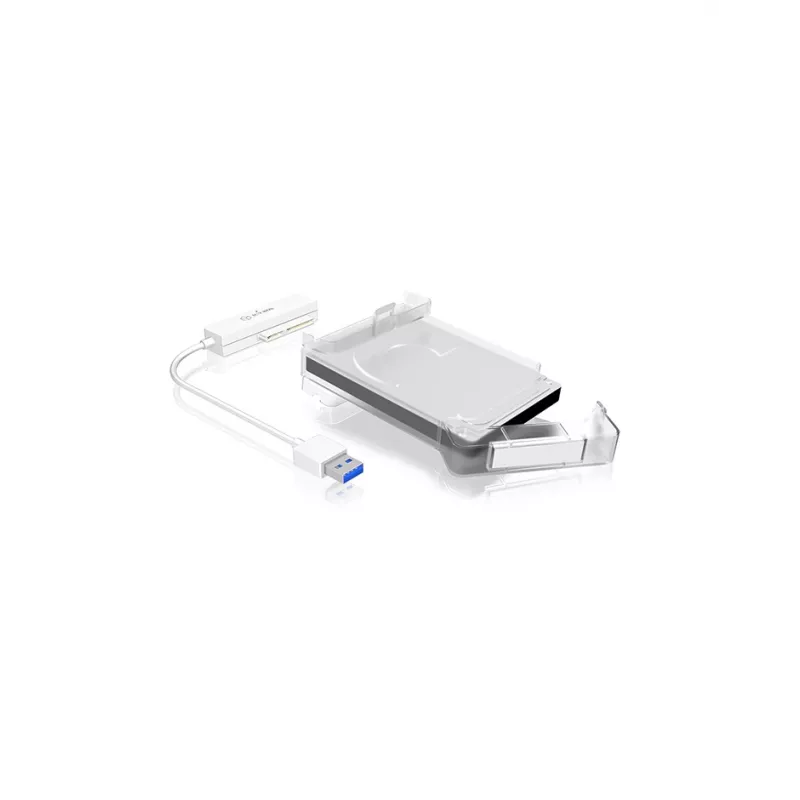 ICY BOX IB-AC703-U3 case HDD/SSD bianco 2,5 inch