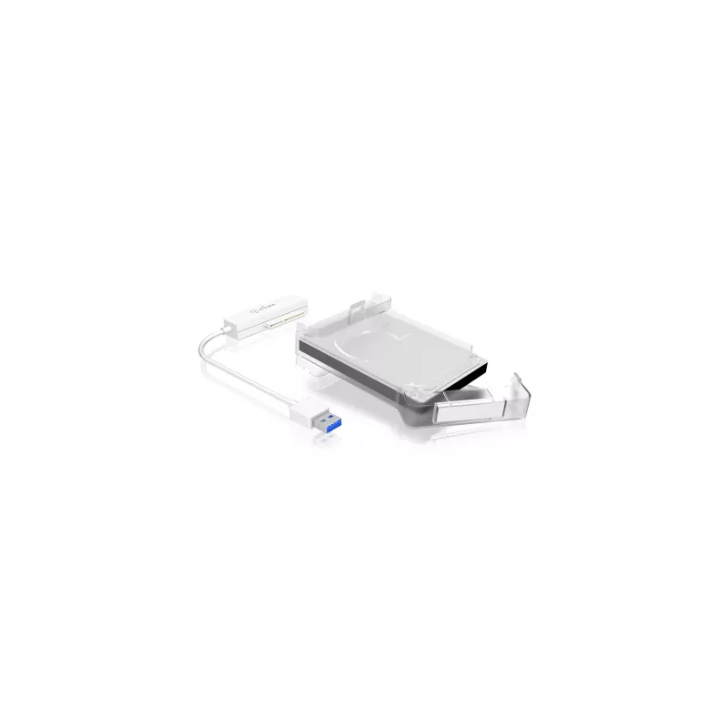 ICY BOX IB-AC703-U3 case HDD/SSD bianco 2,5 inch