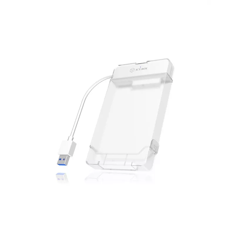 ICY BOX IB-AC703-U3 case HDD/SSD bianco 2,5 inch