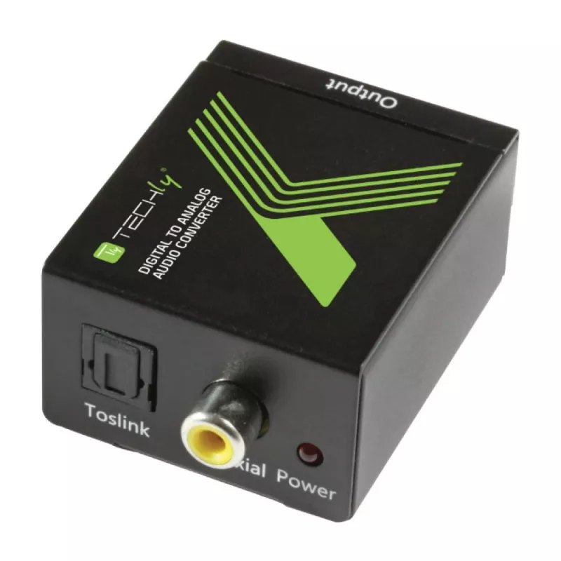 Techly Convertitore audio SPDIF digitale ad analogico IDATA SPDIF-3