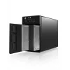 ICY BOX IB-RD3620SU3 Disk array 0 TB desktop nero