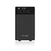 ICY BOX IB-RD3620SU3 Disk array 0 TB desktop nero