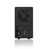 ICY BOX IB-RD3620SU3 Disk array 0 TB desktop nero