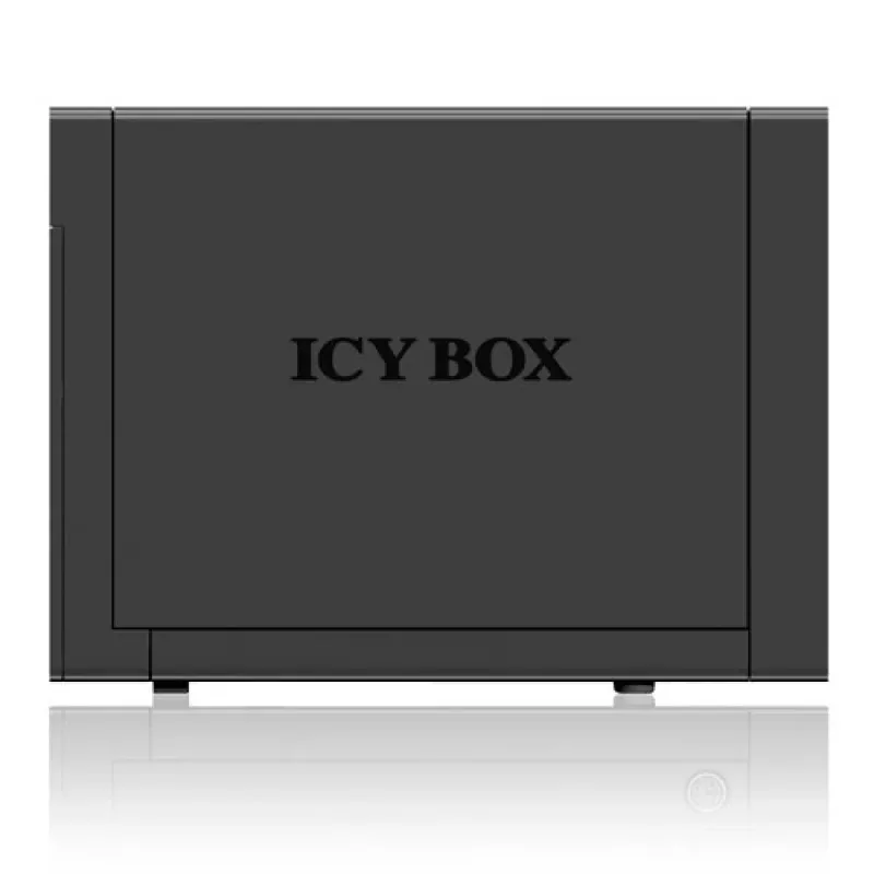 ICY BOX IB-RD3620SU3 Disk array 0 TB desktop nero