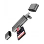 ICY BOX IB-CR200-C Lettore di schede USB 2.0 nero