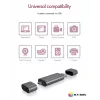 ICY BOX IB-CR200-C Lettore di schede USB 2.0 nero