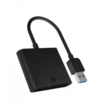 ICY BOX IB-CR301-U3 Lettore di schede USB 3.2 Gen 1 (3.1 Gen 1) nero