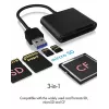 ICY BOX IB-CR301-U3 Lettore di schede USB 3.2 Gen 1 (3.1 Gen 1) nero