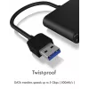 ICY BOX IB-CR301-U3 Lettore di schede USB 3.2 Gen 1 (3.1 Gen 1) nero