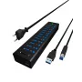 ICY BOX IB-AC6113 USB 3.2 Gen 1 (3.1 Gen 1) Type-B 5000 Mbit/s nero
