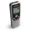 Philips DVT1250 Registratore vocale memoria interna e scheda flash nero, grigio