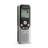 Philips DVT1250 Registratore vocale memoria interna e scheda flash nero, grigio
