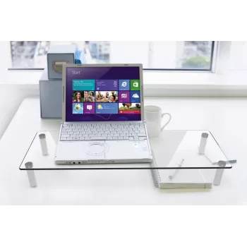 Supporto universale in vetro per monitor DIGITUS
