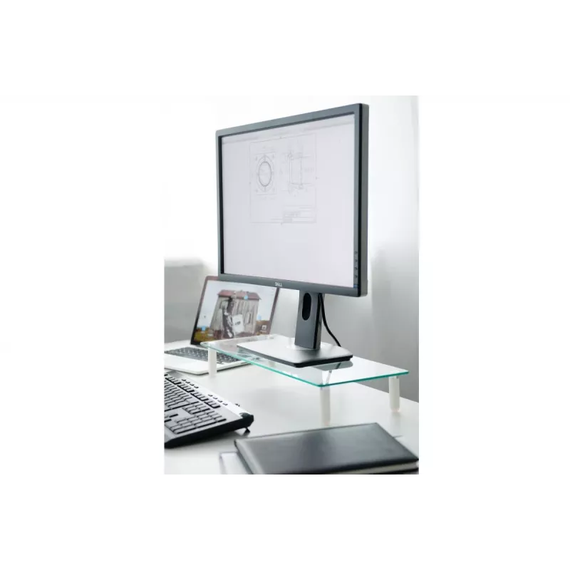 Supporto universale in vetro per monitor DIGITUS