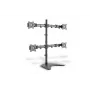 Supporto universale DIGITUS per quattro monitor con opzione supporto/morsetto