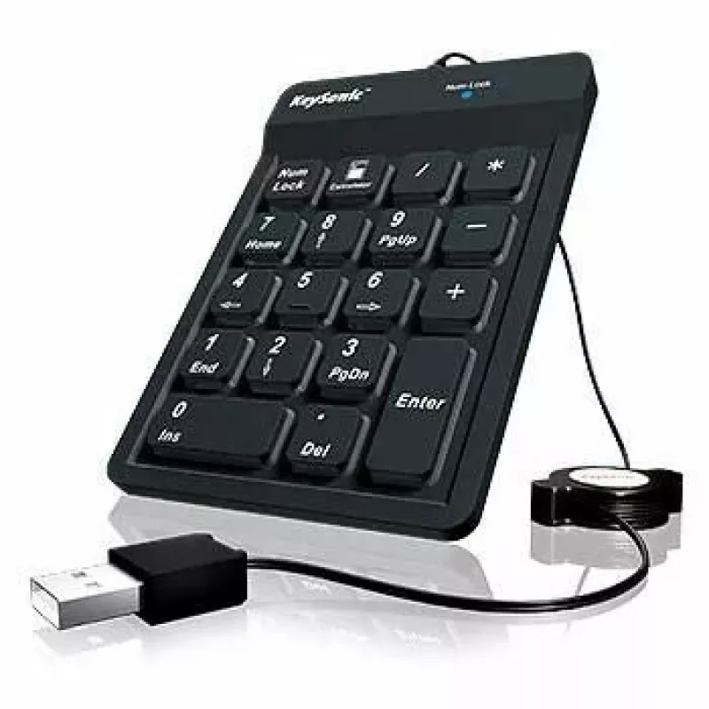 Tastierino numerico KeySonic ACK-118BK universale USB nero