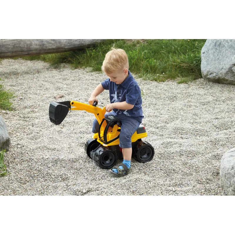 Lena GIGA TRUCKS Excavator Pro, escavatore, 3 anni, nero, giallo
