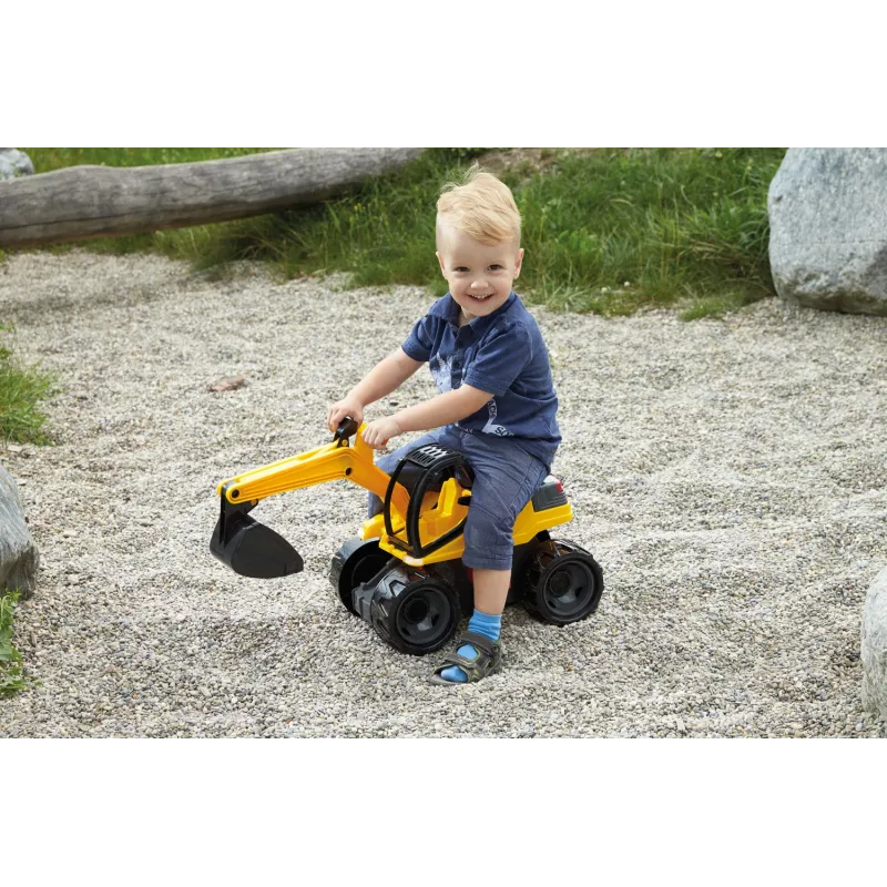 Lena GIGA TRUCKS Excavator Pro, escavatore, 3 anni, nero, giallo