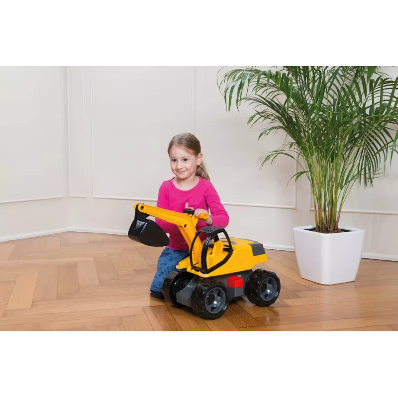 Lena GIGA TRUCKS Excavator Pro, escavatore, 3 anni, nero, giallo