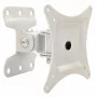 Supporto a parete Techly per LCD LED 13-30 pollici, completamente orientabile, bianco