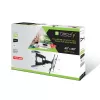 Supporto a parete Techly 40-80 ultra sottile full motion per TV LCD nero