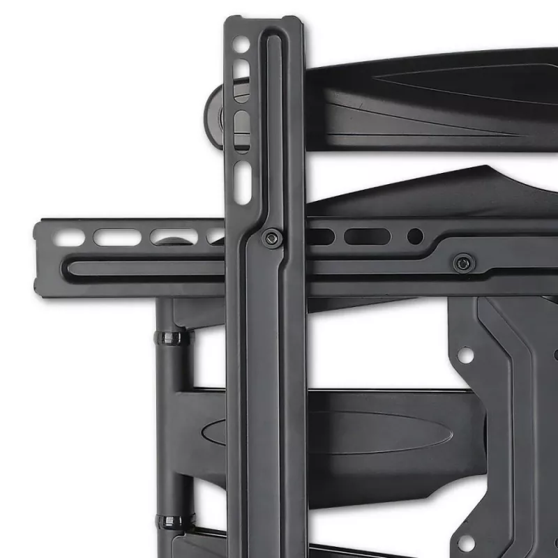Supporto a parete Techly 40-80 ultra sottile full motion per TV LCD nero