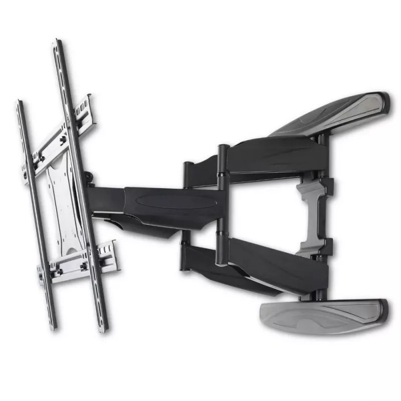Supporto a parete Techly 40-80 ultra sottile full motion per TV LCD nero