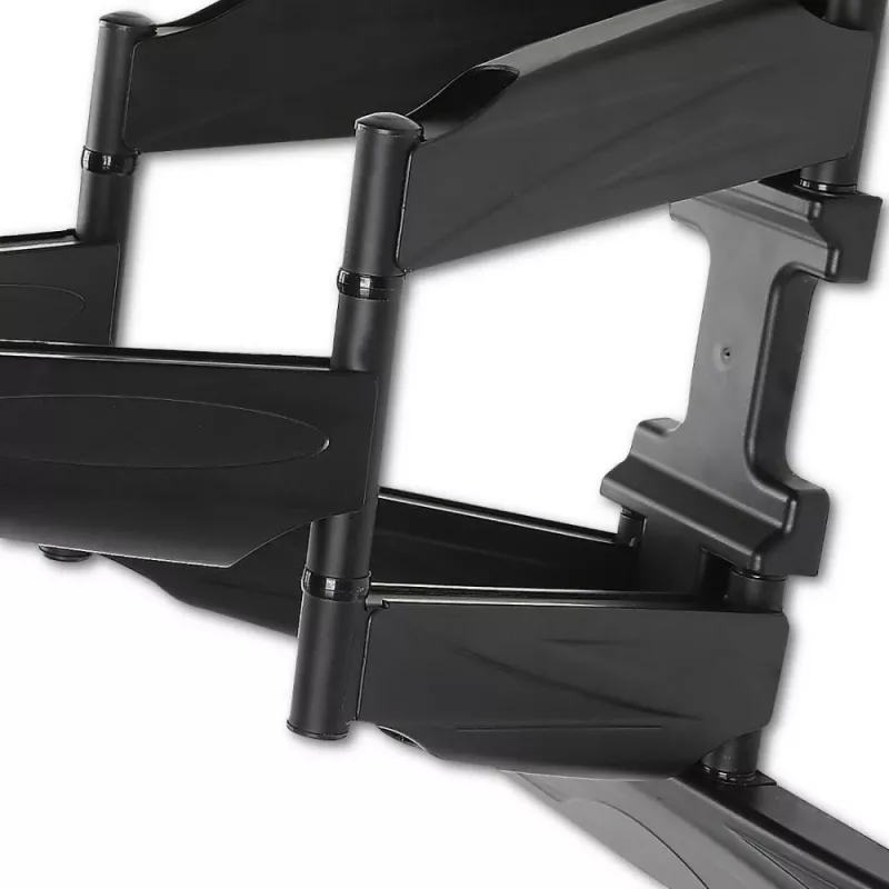 Supporto a parete Techly 40-80 ultra sottile full motion per TV LCD nero