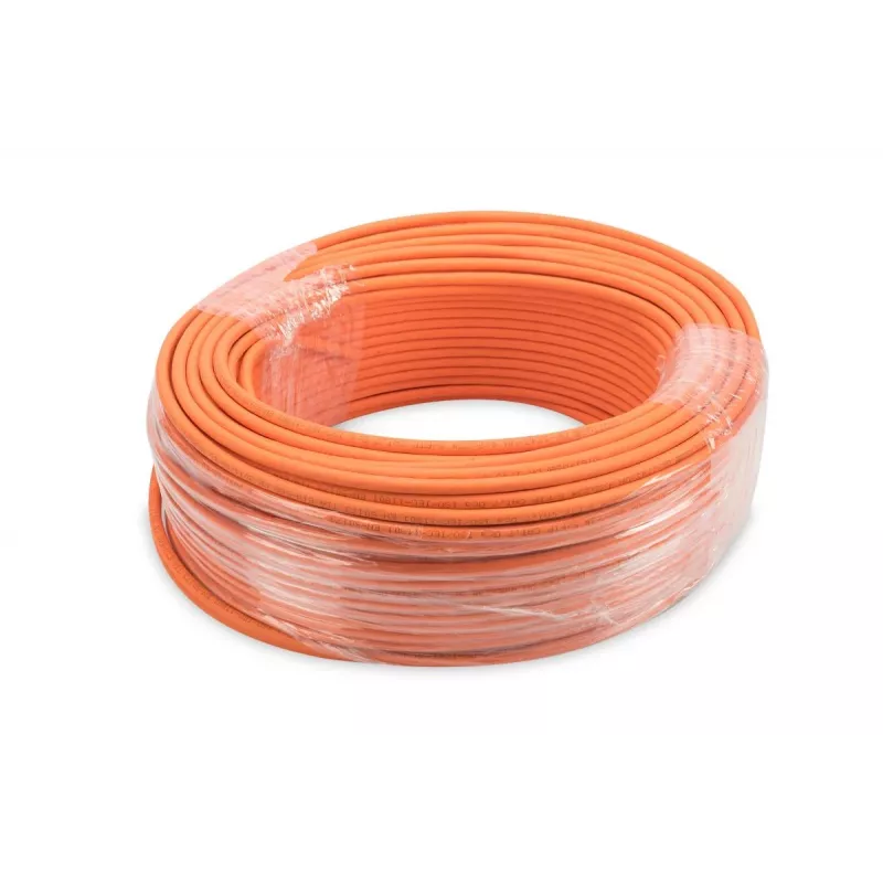 DIGITUS cavo da installazione - Cat 7 - S/FTP - AWG 23/1 - simplex - 100 m - arancione