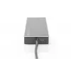 DIGITUS hub USB 3.0, 7 porte incl. alimentatore 5V/3,5A, case in alluminio