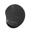 GEMBIRD tappetino mouse con poggiapolsi in gel (240 x 220 mm) – nero