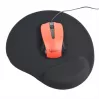 GEMBIRD tappetino mouse con poggiapolsi in gel (240 x 220 mm) – nero