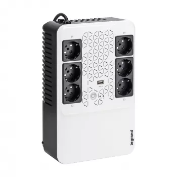 Legrand Keor ASI MULTIPLUG 800 FR UPS (gruppo di continuità) line-interactive 0,8 kVA 480 W 6 prese AC