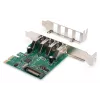 Scheda di espansione PCI-Express DIGITUS USB 3.0, 4 porte, 4 porte A/F esterne, chipset VL805