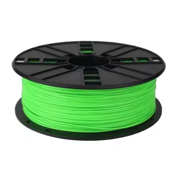 PLA GEMBIRD verde fluorescente, 1,75 mm, 1 kg