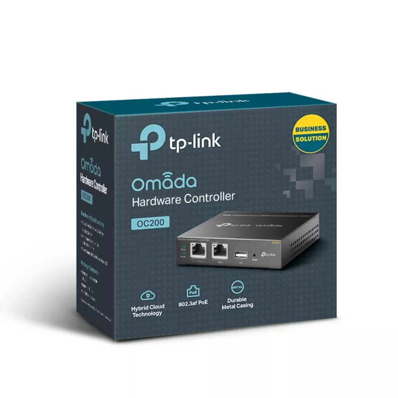 Controller hardware TP-Link Omada, nero, interno, 1200 MHz, 1024 MB, DDR3, 4000 MB