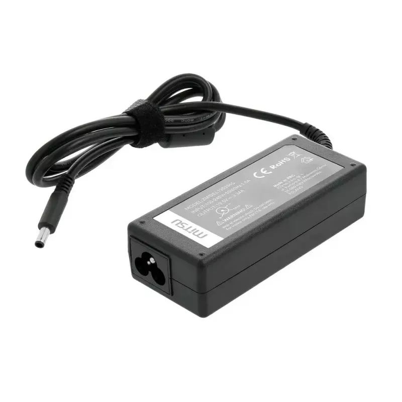 Alimentatore MITSU 5ZM018 19,5V 3,34A con connettore 4,5×3,0 mm per Dell