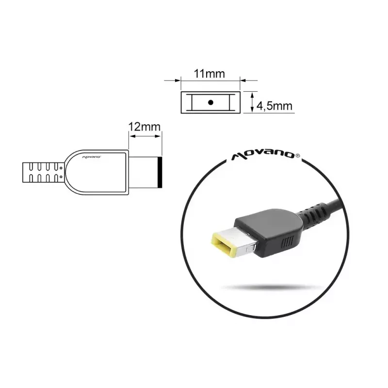 Alimentatore MITSU per Lenovo 20V 4,5A modello 5ZM041