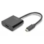 DIGITUS adattatore da USB-C a HDMI, 4K, 0,15 m, nero