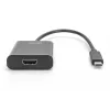 DIGITUS adattatore da USB-C a HDMI, 4K, 0,15 m, nero