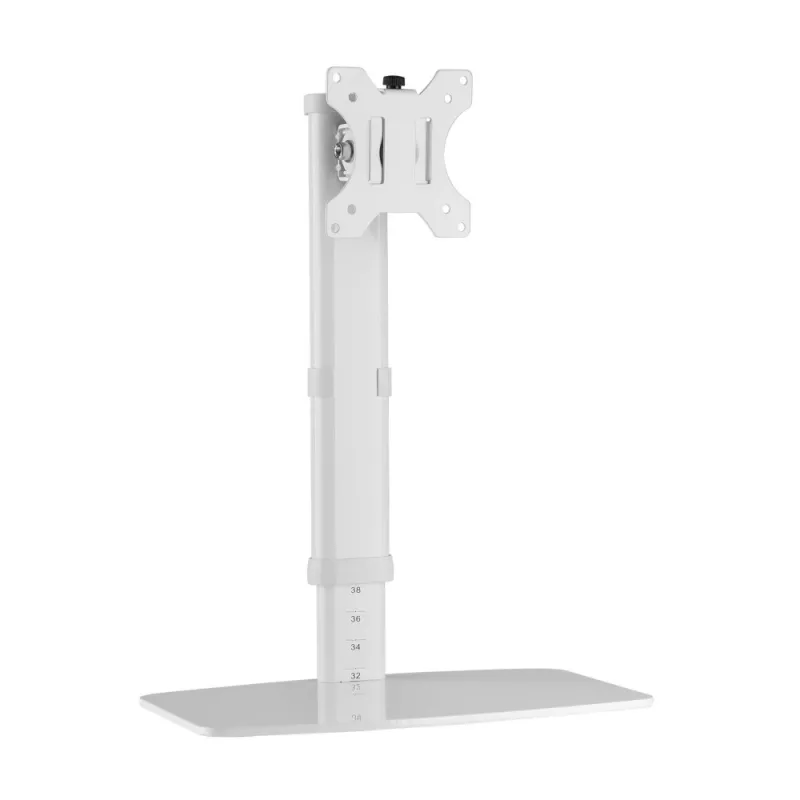 Techly ICA-LCD 260 supporto monitor / stand 68,6 cm (27 pollici) scrivania bianco