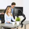 Techly ICA-LCD 514 supporto monitor / piedistallo 68,6 cm (27 pollici) tavolo nero