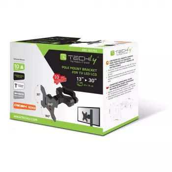 Techly ICALCD100BK supporto da tavolo nero