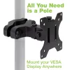 Techly ICALCD100BK supporto da tavolo nero