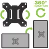 Techly ICALCD100BK supporto da tavolo nero