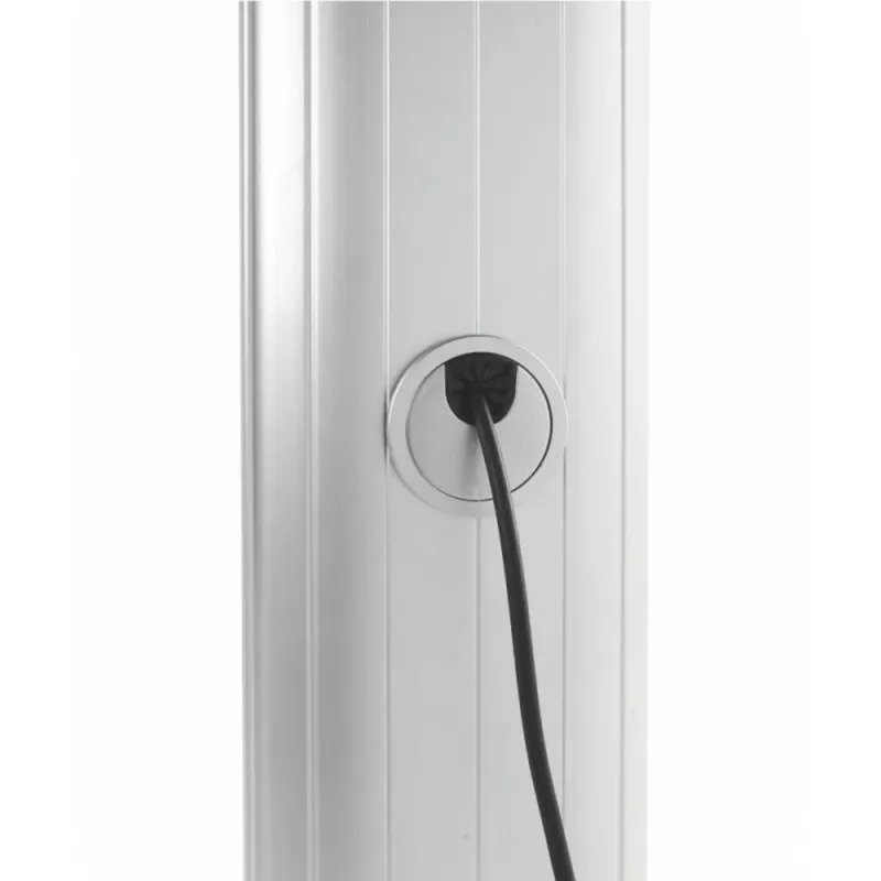 Techly ICA-TR24 supporto TV mobile, 60-100 pollici, 100 kg, con ripiani