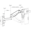 Techly ICA-LCD G112 supporto TV / stand 81,3 cm (32 pollici) nero